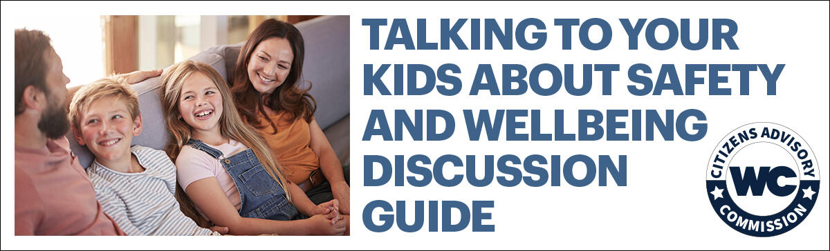 Talking to Your Kids About Safety and Wellbeing
